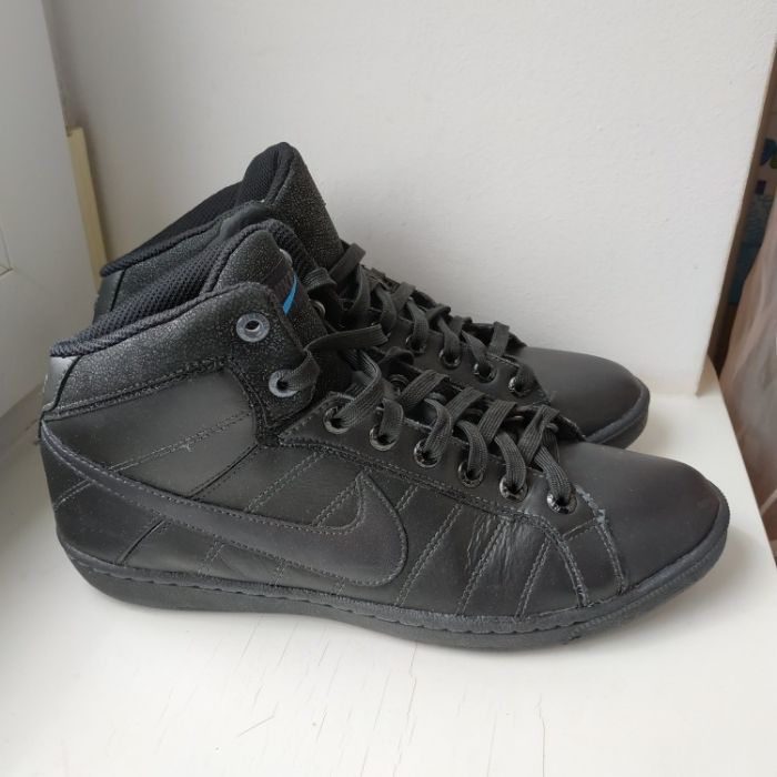 Шкіряні високі кеди Nike 39р. 26 см.