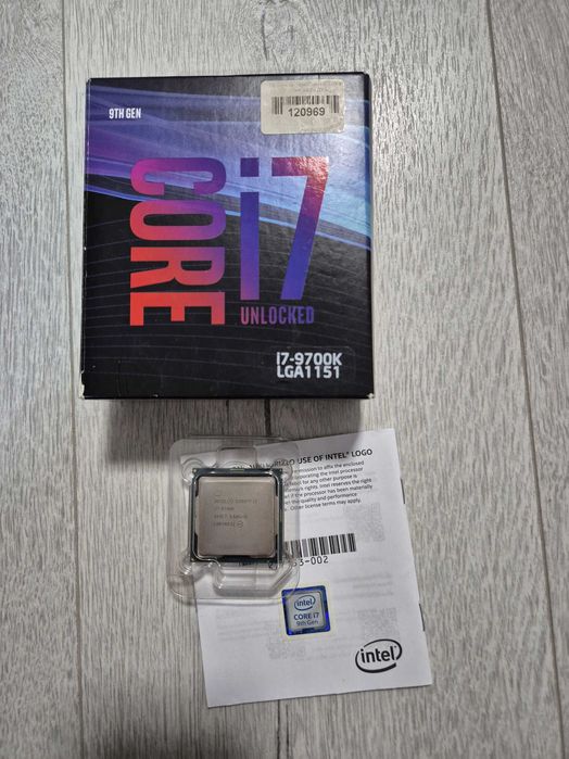 s1151v2 процесор Intel Core i7-9700K 4.9GHz 8ядер. Відеоядро. Trade-in