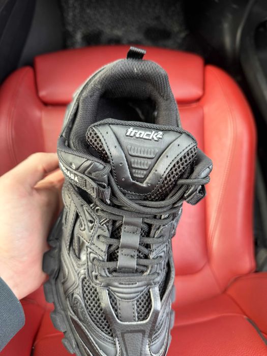 (ОПЛАТА ПІСЛЯ ОГЛЯДУ)Balenciaga Track 2.0 Black Баленсіага Трек 2.0