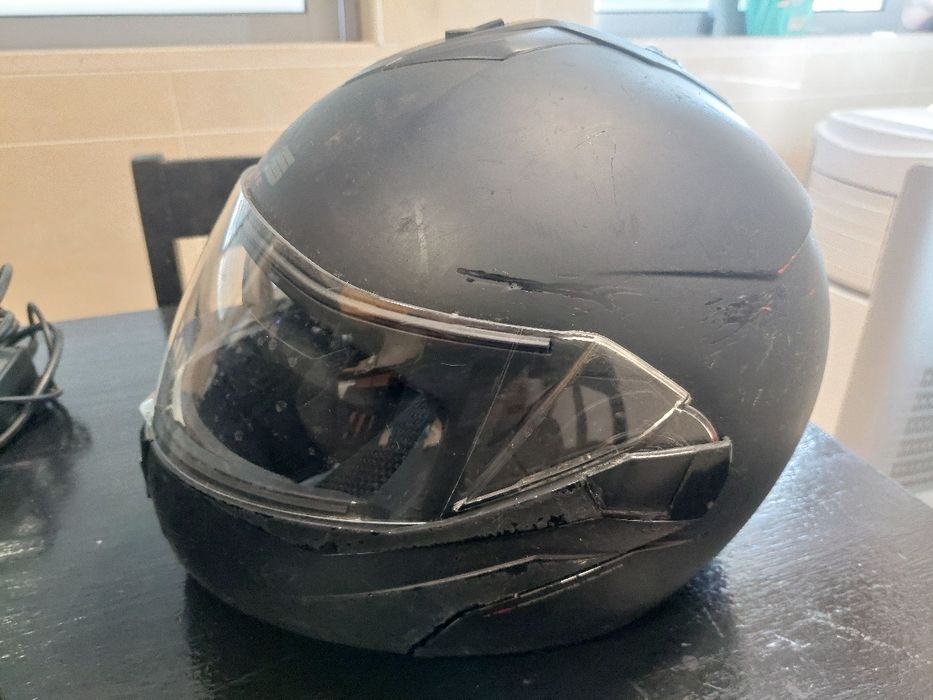 Capacete moto usado