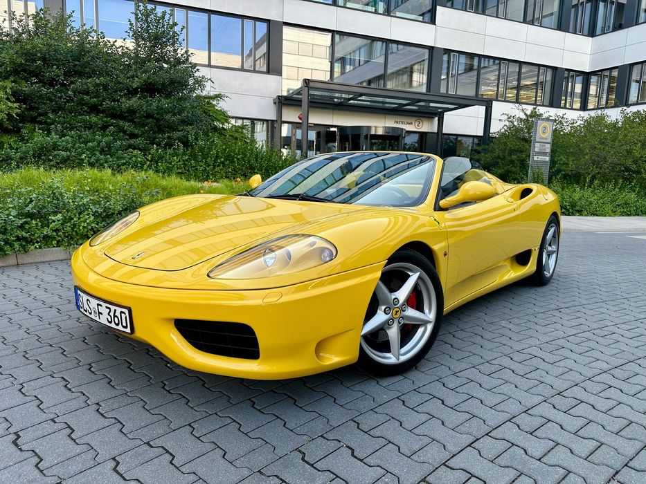 Ferrari 360 Perfekcyjny stan kolekcjonerski, auto bezwypadkowe. Możliwa zamiana.