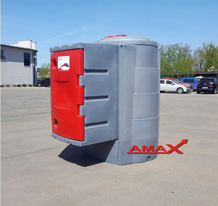 Zbiornik na paliwo 1600 litrów dwupłaszczowy atesty dystrybutor