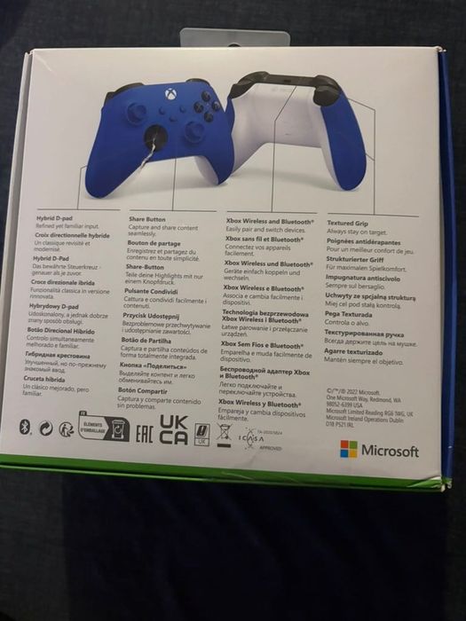 Comando Xbox Series X/S / One - Shock Blue [NOVO / SELADO]