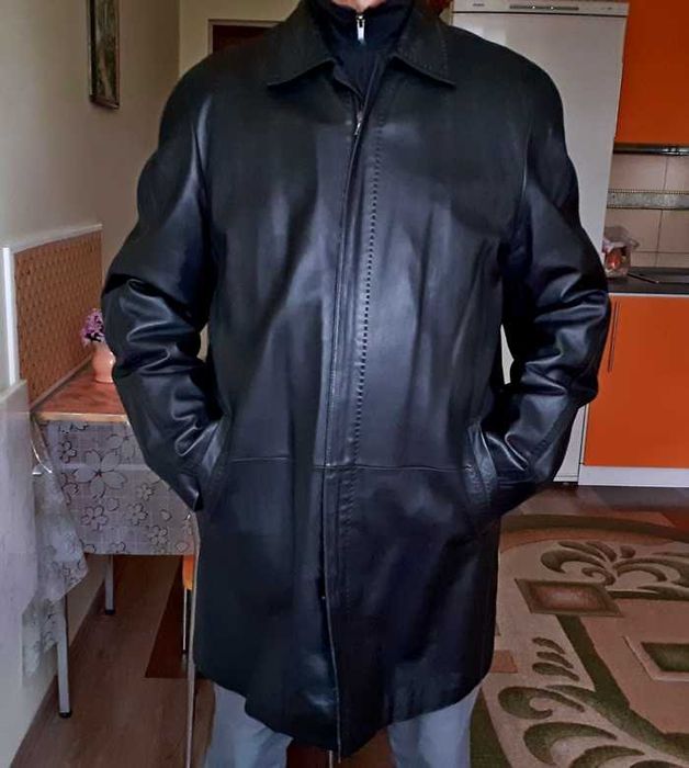 Куртка мужская кожаная UPSTAR Continental р.50-52/185 оригинал