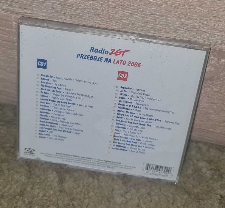 Radio Zet CZUŁE Granie / PRZEBOJE Na Lato 2006 / CD / DST+ /