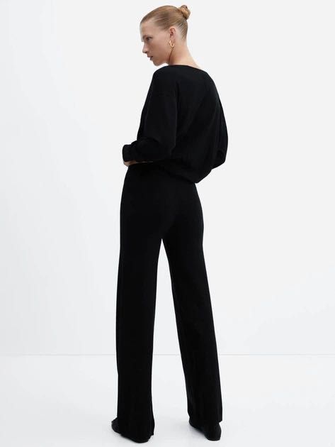 Брюки трикотажні Mango теплі