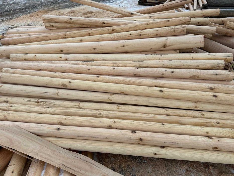 Wałki , palisady, kołki liściaste