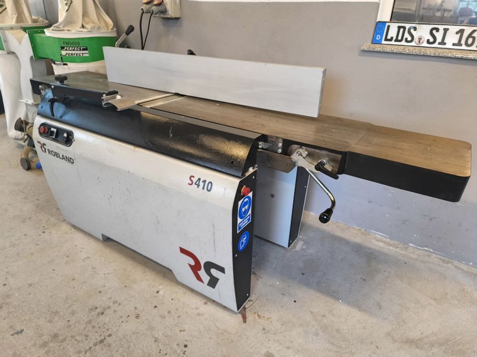 Wyrówniarka Robland S410 + wyciąg, jak nowa