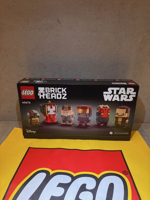 LEGO Star Wars Brickheadz 40623, 40676, 40547