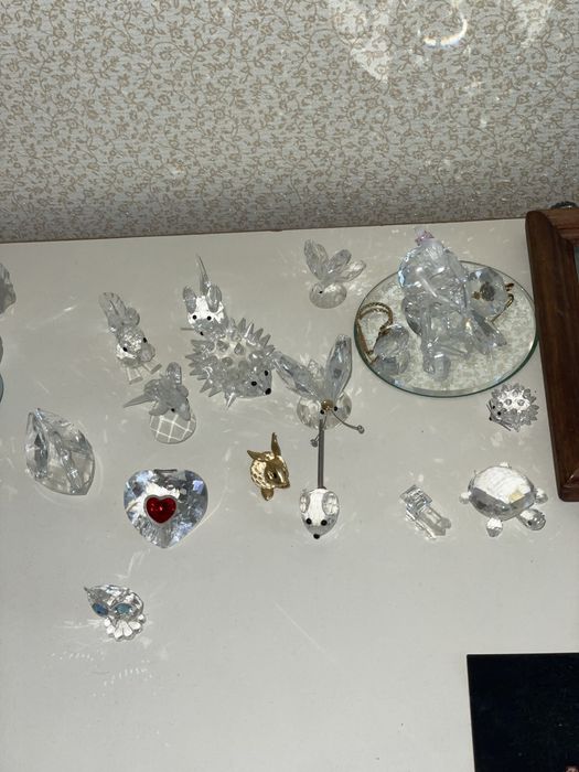 Декорные Swarovski фигурки