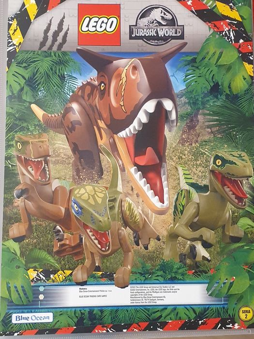 LEGO Trading Card Jurassic World 2022 (Seria 2) na wymiane/dublowane