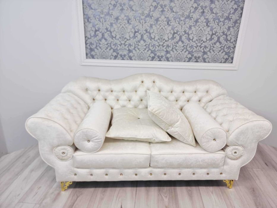 Zestaw wypoczynkowy Chesterfield PRESTON BIG 3+2+1