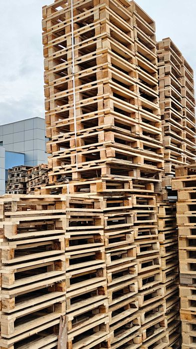 Półpalety połówki 80x60 cm używane