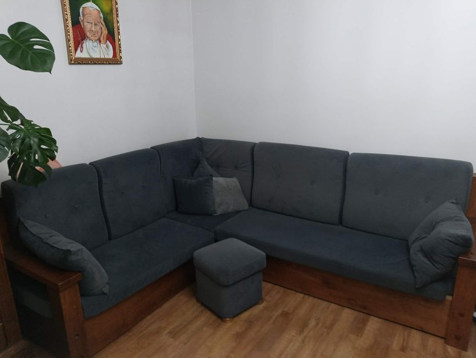 Meble dębowe stół kanapa komoda rtv