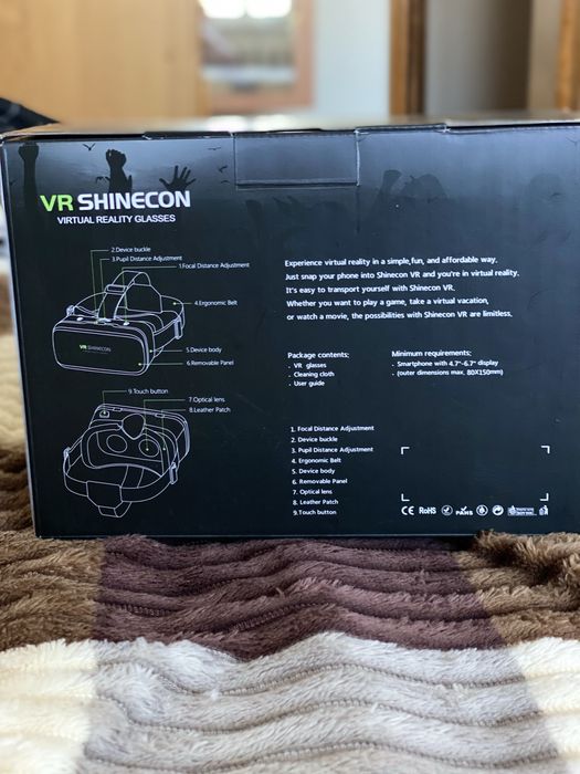 VR Окуляри віртуальної реальності SC-G04(BLACK)