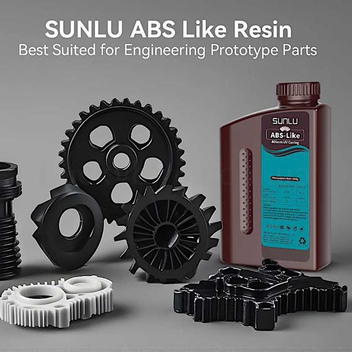 Sunlu ABS Like Resin Фотополімерна смола для 3D друку 1кг