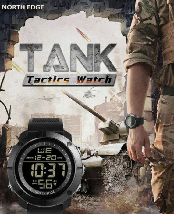 North Edge Tank 5BAR тактичний годинник