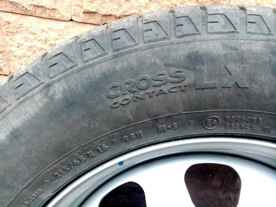 Колеса Диски Шини Рено Renault Duster Nissan Continental 215/65 R16