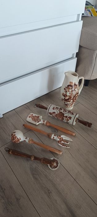 Zestaw kuchenny PRL.