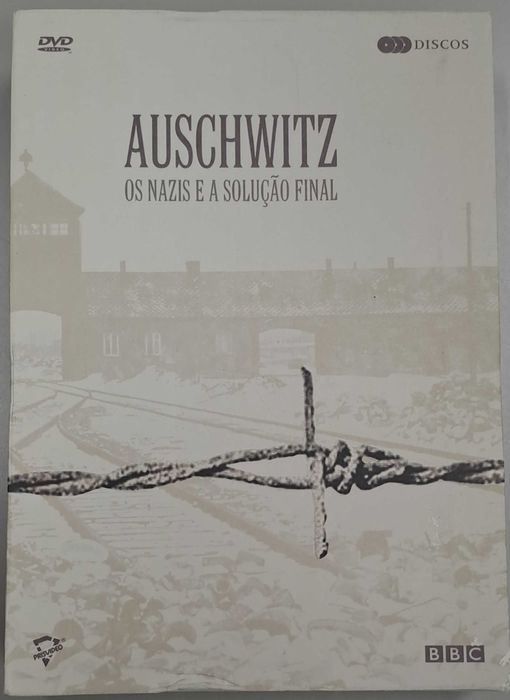 Documentário "AUSCHWITZ - Os Nazis e a Solução Final" 3DVD