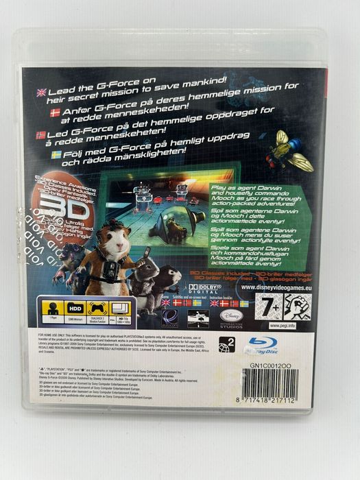 G-Force 3xA Ps3 nr 4075