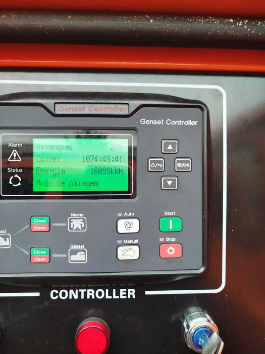 Gerador Industrial Daewoo 80 kVA Diesel Trifásico — Excelente Estado
