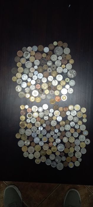 Lote 220 moedas não repetidas