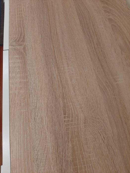 Aparador/comoda de 8 gavetas em Carvalho com velatura branco