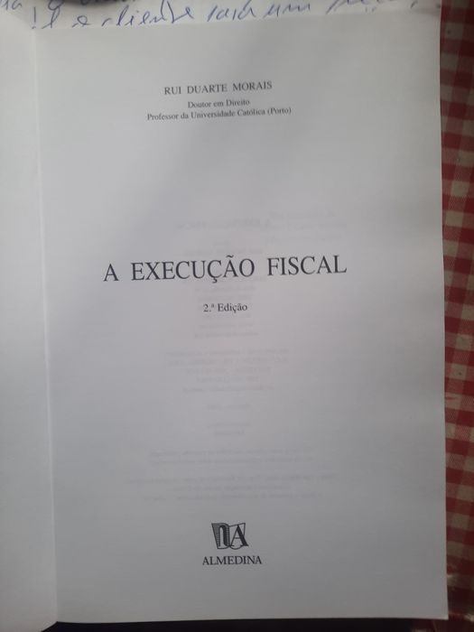 A Execução Fiscal Rui Duarte Morais