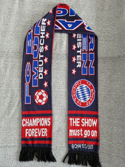 Szalik piłkarski kolekcjonerski FC Bayern Monachium