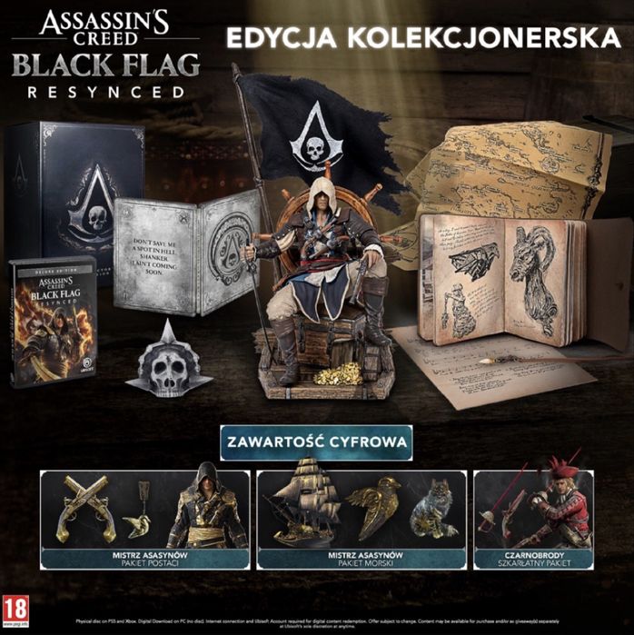 AC IV Blackflag Resynced Edycja Kolekcjonerska PS5