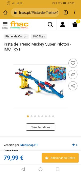 PROMOÇÃO : Pista Carros do Mickey