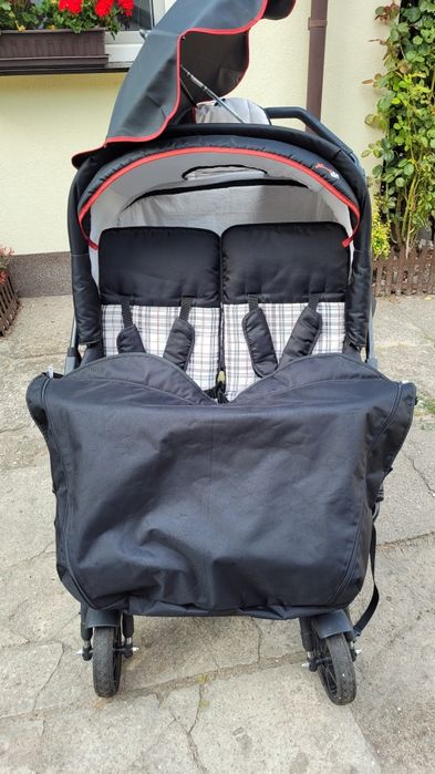 Wózek hartan zx II bliźniaczy bliźniaki podwójny