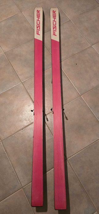 Narty Fisher composite 2 - 170 cm z wiązaniami