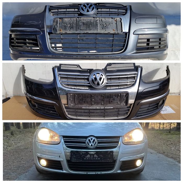 Бампер передній задній VW Golf 5, 6, Jetta Variant LC9X, LA7W, LD5Q