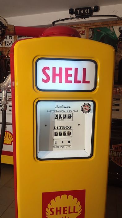 Bomba de gasolina Shell