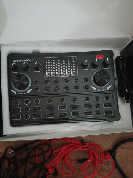 Micro com modificador de voz