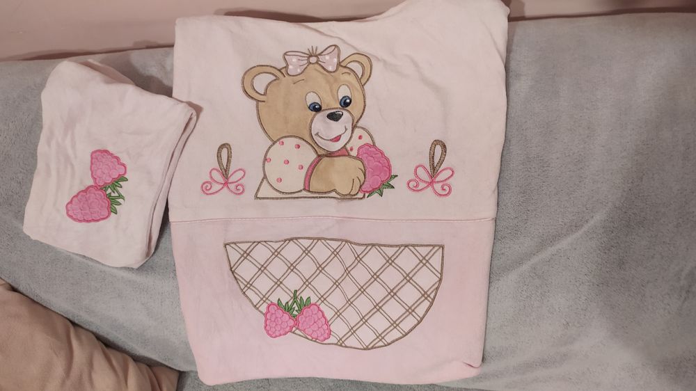 Pościel firmy BabyMatex welurowa dziecięca