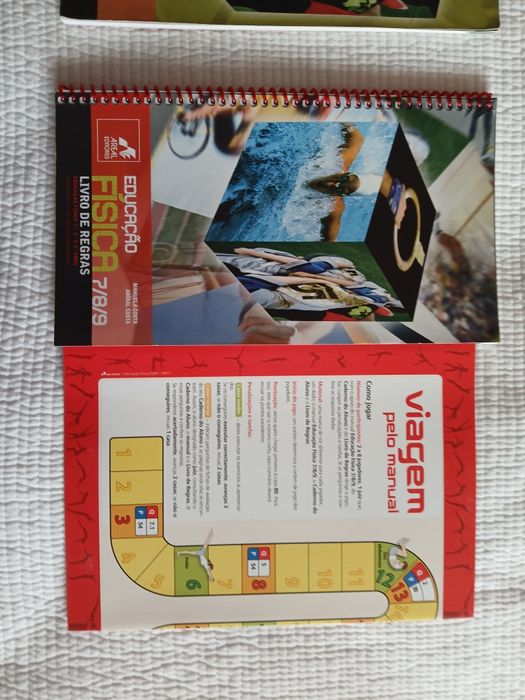 Manual Educação Física com Caderno do Aluno e Regras - 7°|8°|9°Anos