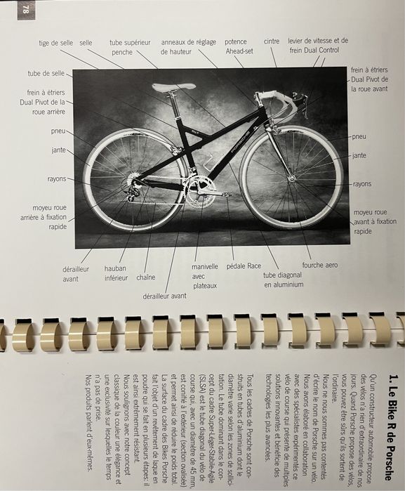 Porsche - Bike R - coleçao - modelo raro