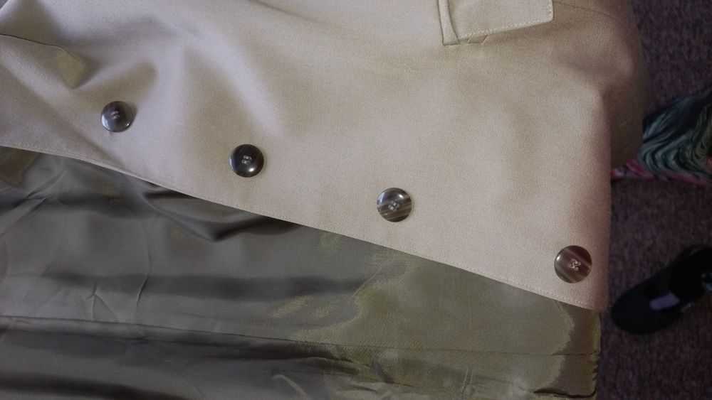 długa marynarka jednorzędowa L