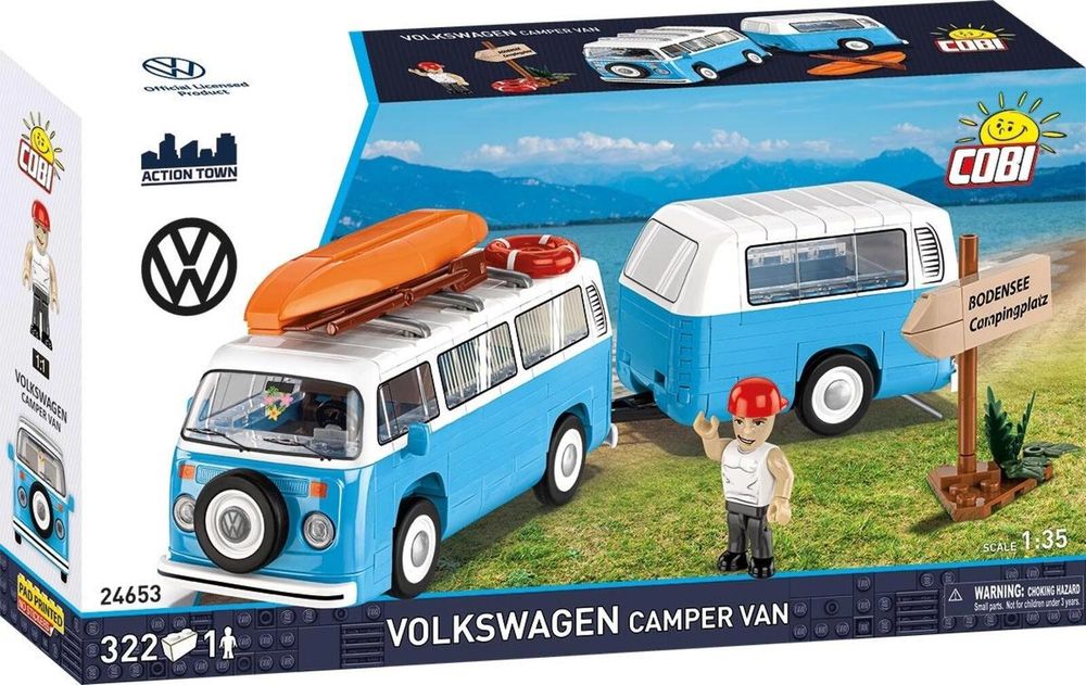 Volkswagen Camper Van pudełko,180x60 mm