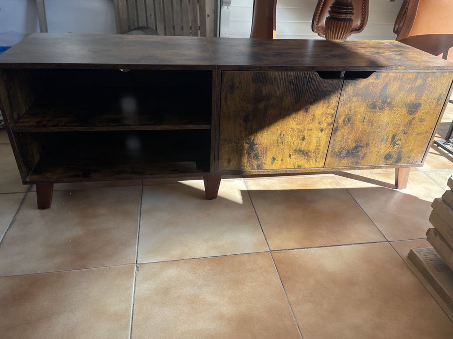 Movel de tv estilo rustico