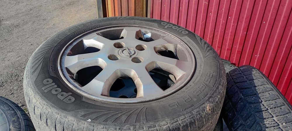 felgi aluminiowe opony 4x100 15''cali opel