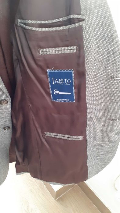 men's coat, in brown tones, size 50,64585680034691123