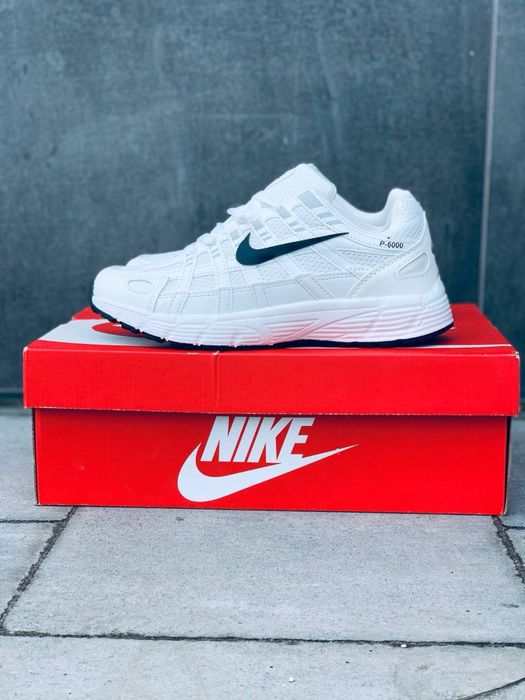Кросівки Nike P-6000 шкіряні на літо • легкі якісні кросовки найк 6000