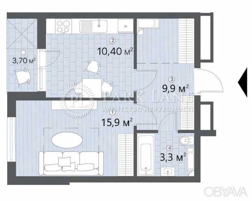 1 к.Ревуцького  40в,  ЖК Лебединий,Харківський масив,Дарницький р-н