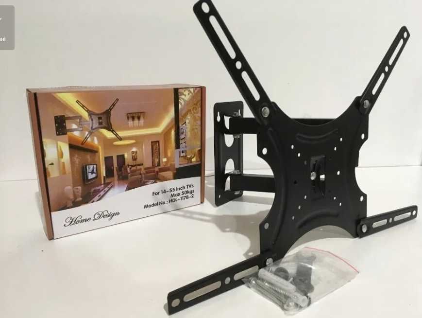 14"-55" Кронштейн для тв V-Star HDL-117B/2 Кріплення для телевізора