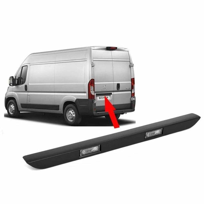 Painel Farolim c/luzes da matricula Fiat Ducato Peugeot Boxer Jumper