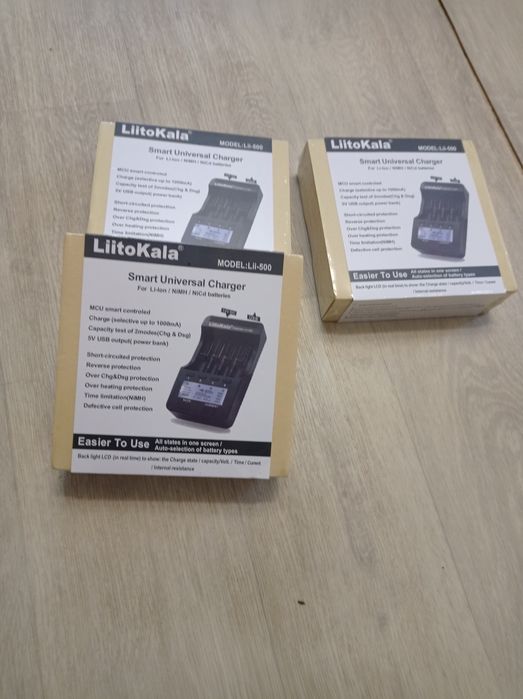 LiitoKala Lii-500 оригинальное зарядное устройство